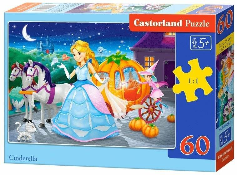 CASTORLAND Puzzle Cinderella 60 Teile