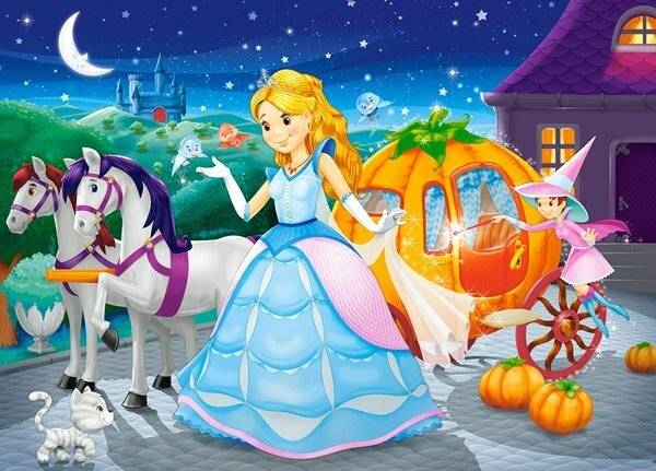 CASTORLAND Puzzle Cinderella 60 Teile
