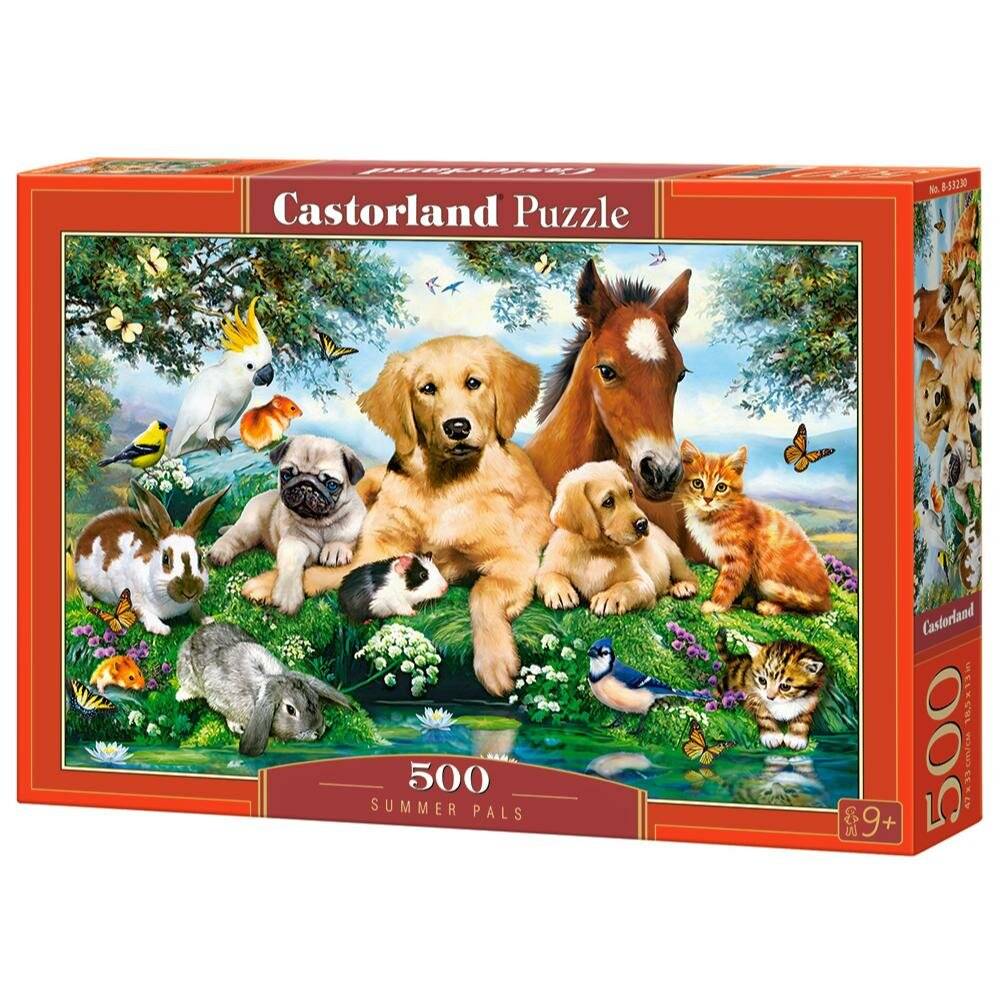 CASTORLAND Puzzle Sommerfreunde 500 Teile