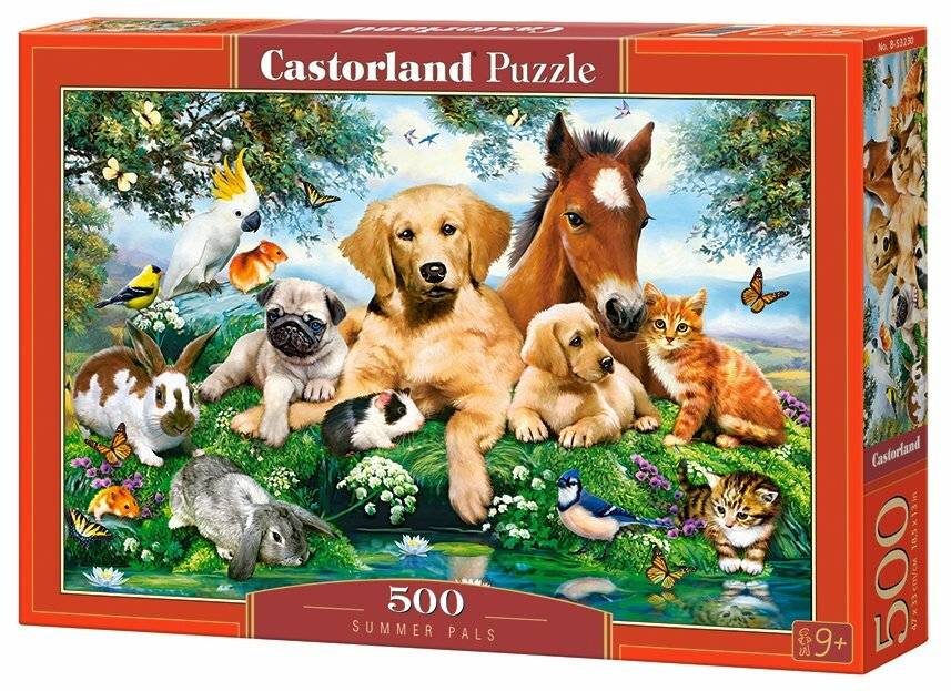 CASTORLAND Puzzle Sommerfreunde 500 Teile