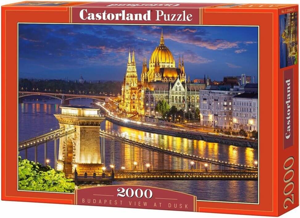 CASTORLAND Dämmerung in Budapest Puzzle 2000 Teile