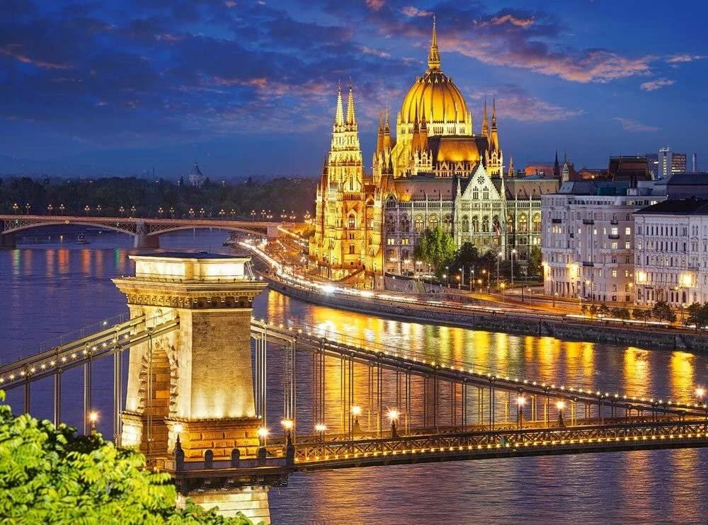 CASTORLAND Dämmerung in Budapest Puzzle 2000 Teile