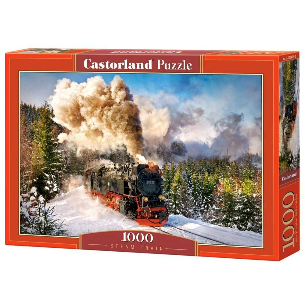 CASTORLAND Dampfzug Puzzle 1000 Teile
