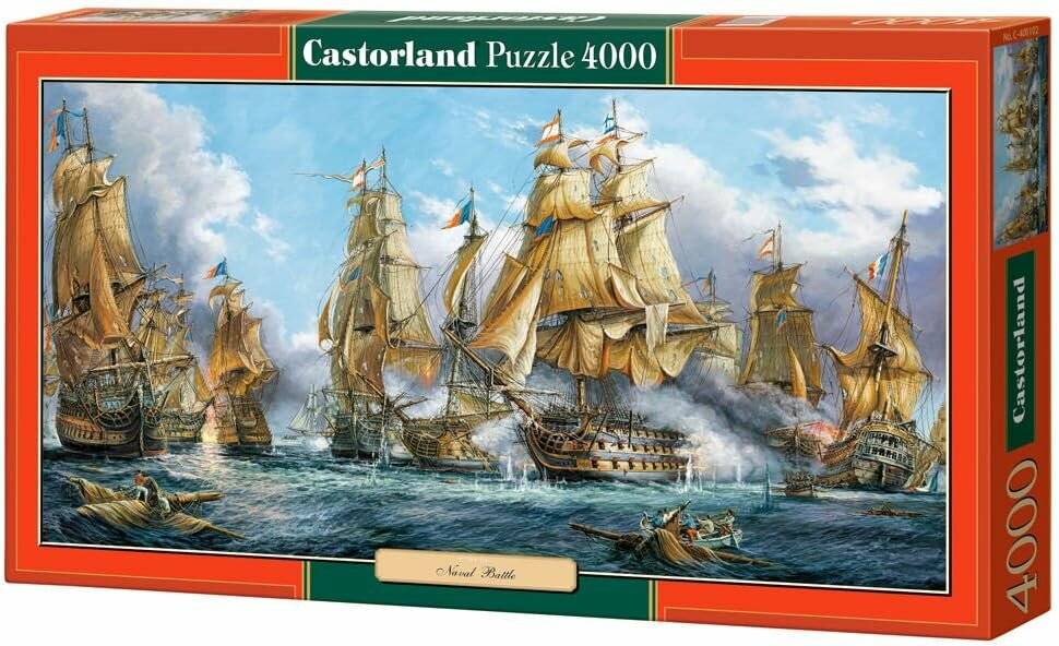CASTORLAND Puzzle Seeschlacht 4000 Teile