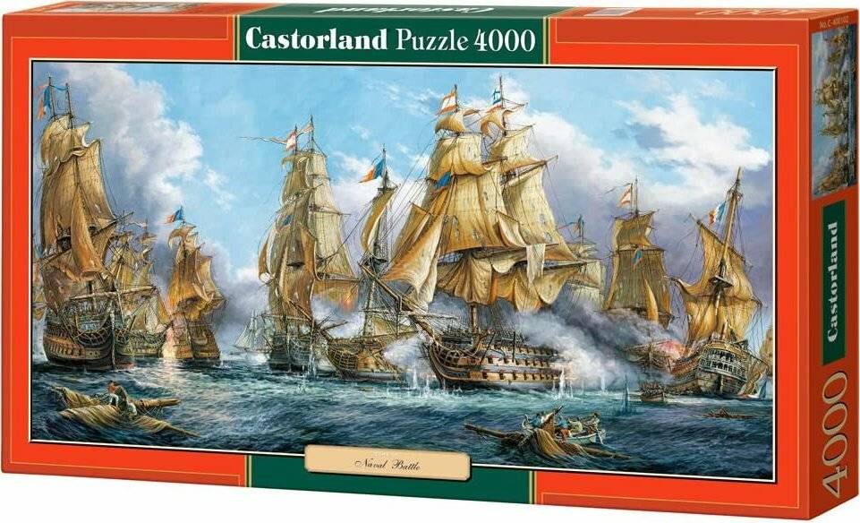 CASTORLAND Puzzle Seeschlacht 4000 Teile