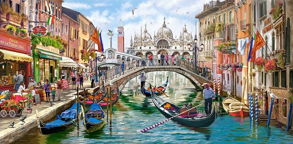 CASTORLAND Puzzle Magie von Venedig 4000 Teile
