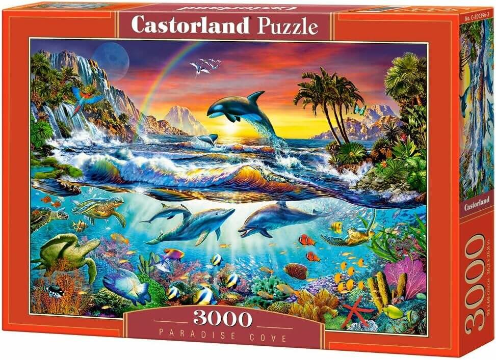 CASTORLAND Puzzle Paradiesbucht 3000 Teile