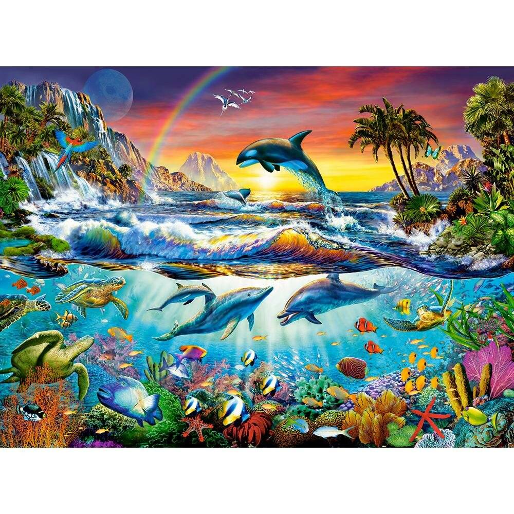 CASTORLAND Puzzle Paradiesbucht 3000 Teile