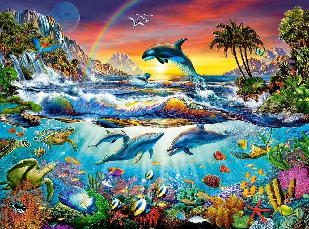 CASTORLAND Puzzle Paradiesbucht 3000 Teile