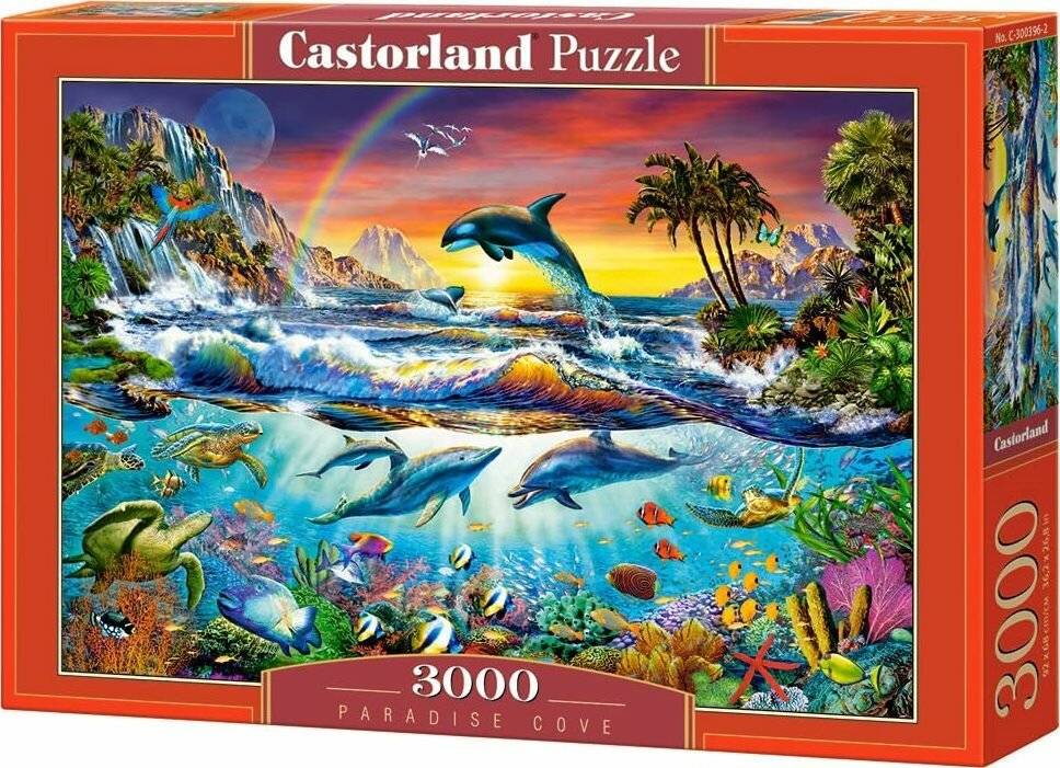 CASTORLAND Puzzle Paradiesbucht 3000 Teile