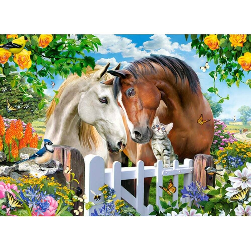 CASTORLAND Puzzle Beste Freunde 100 Teile