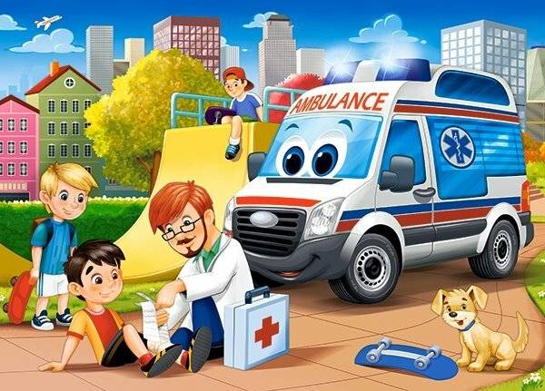 CASTORLAND Erste-Hilfe-Puzzle 60 Teile