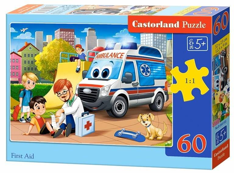 CASTORLAND Erste-Hilfe-Puzzle 60 Teile