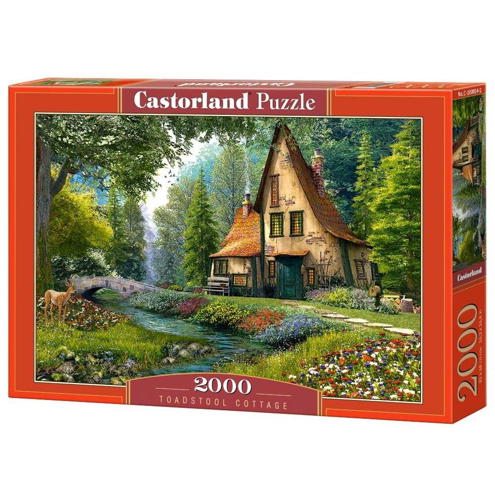 CASTORLAND Puzzle Waldhäuschen 2000 Teile
