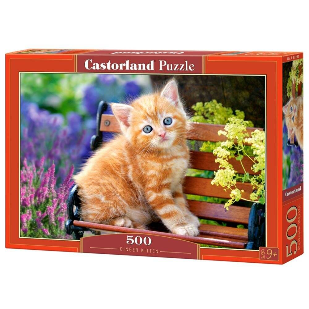CASTORLAND Puzzle Ingwer Kätzchen 500 Teile