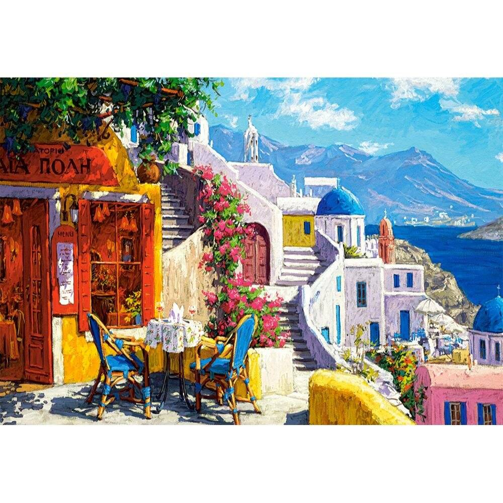 CASTORLAND Puzzle-Nachmittag an der Ägäis 1000 Teile