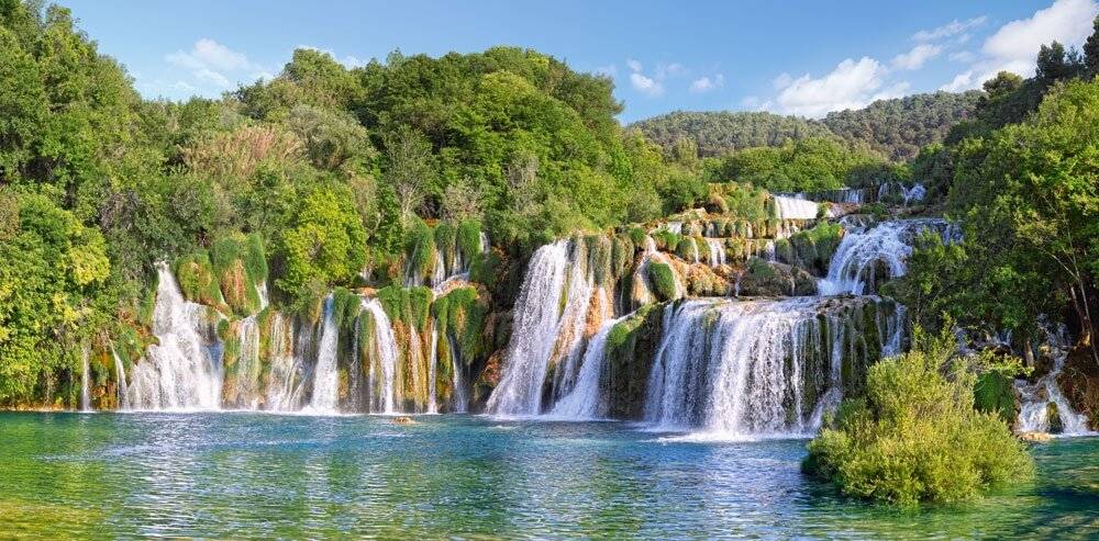 CASTORLAND Puzzle Wasserfälle, Nationalpark Krka 4000 Teile