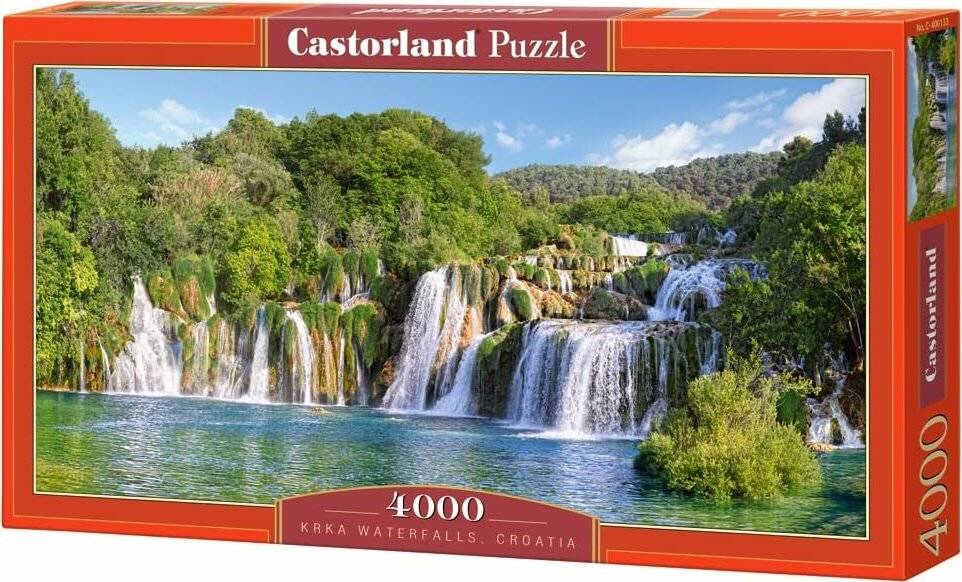 CASTORLAND Puzzle Wasserfälle, Nationalpark Krka 4000 Teile