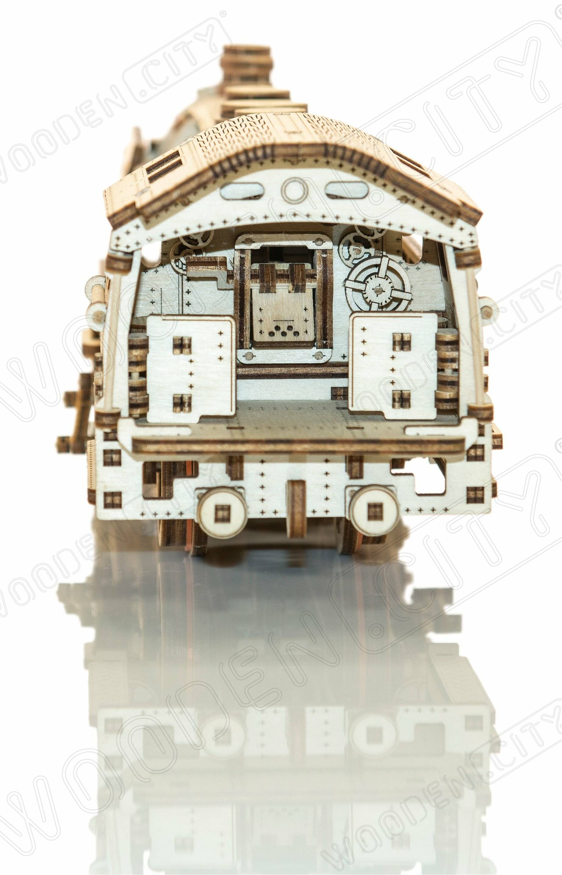 WOODEN CITY 3D-Puzzle Express mit Schienen 400 Teile