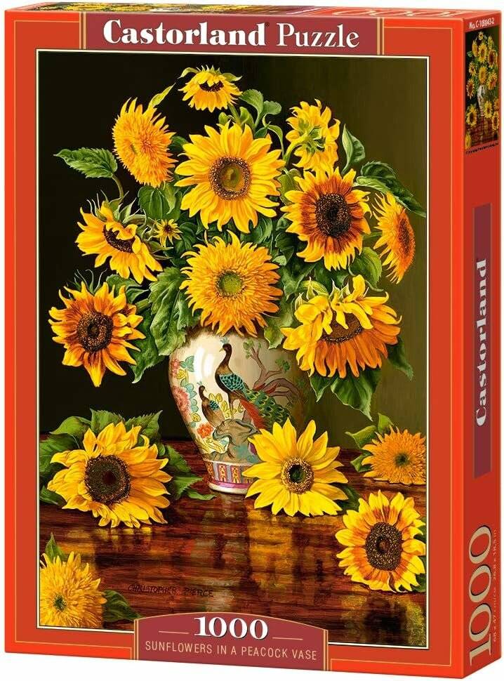 CASTORLAND Puzzle Sonnenblumen in einer Vase 1000 Teile