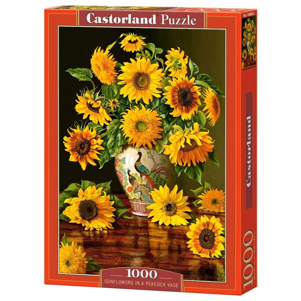 CASTORLAND Puzzle Sonnenblumen in einer Vase 1000 Teile
