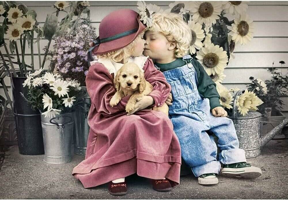 CASTORLAND Puzzle Erste Liebe 1000 Teile