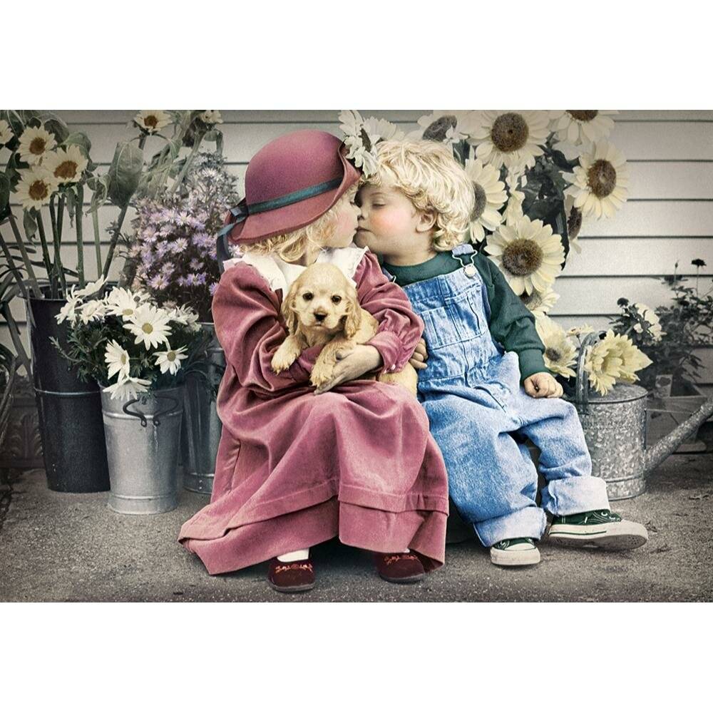 CASTORLAND Puzzle Erste Liebe 1000 Teile