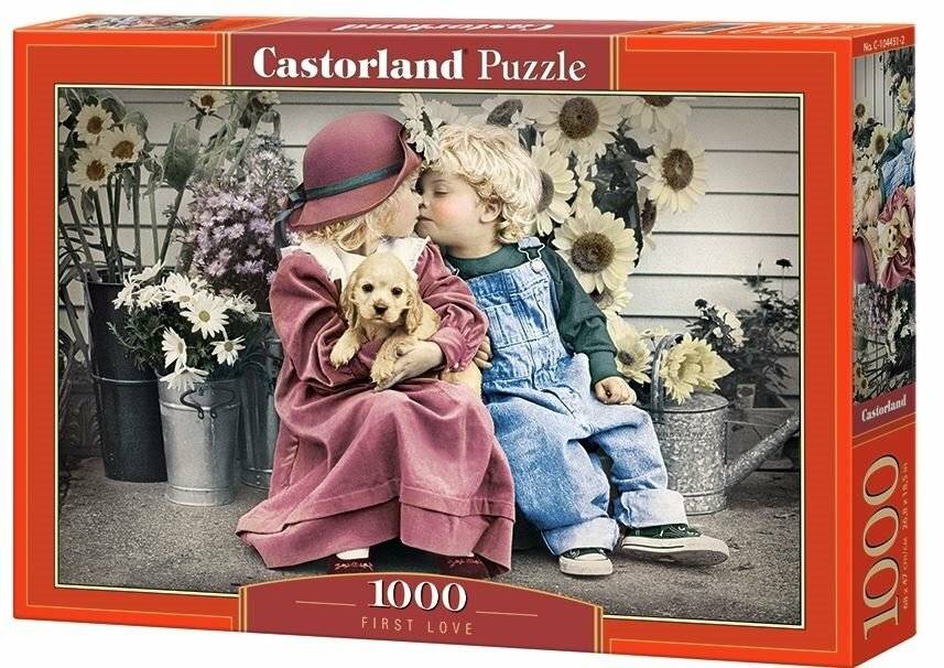 CASTORLAND Puzzle Erste Liebe 1000 Teile