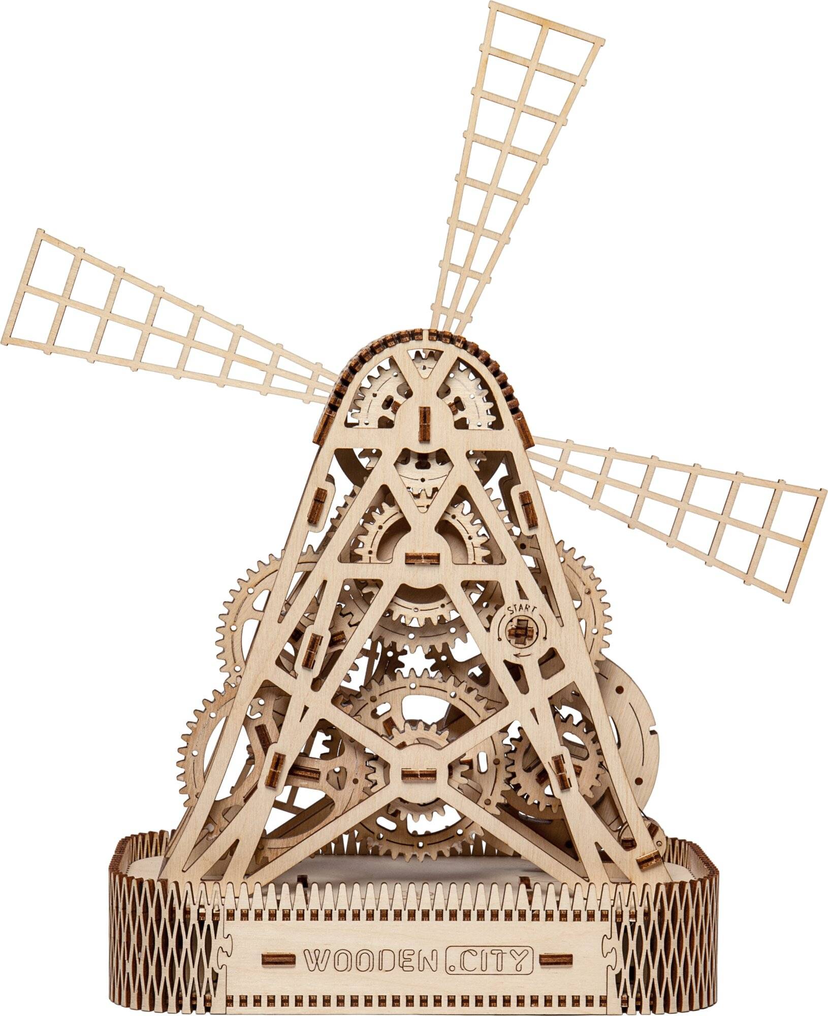 WOODEN CITY 3D-Puzzle Mühle 222 Teile