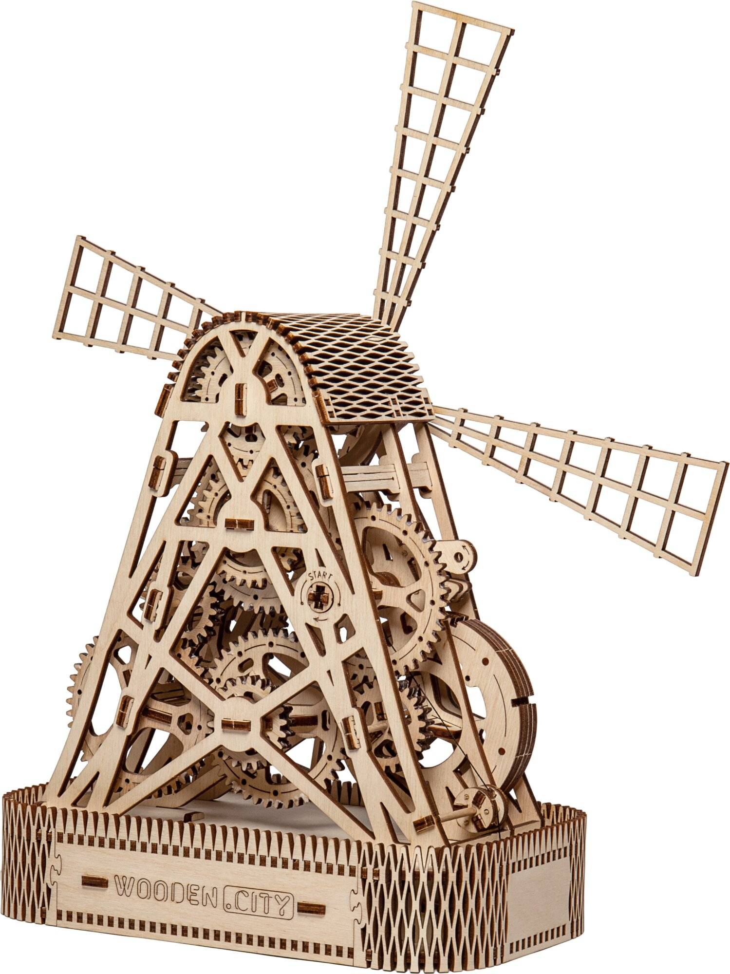 WOODEN CITY 3D-Puzzle Mühle 222 Teile