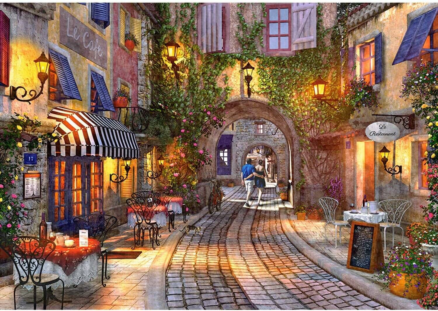CASTORLAND Französische Gasse Puzzle 500 Teile