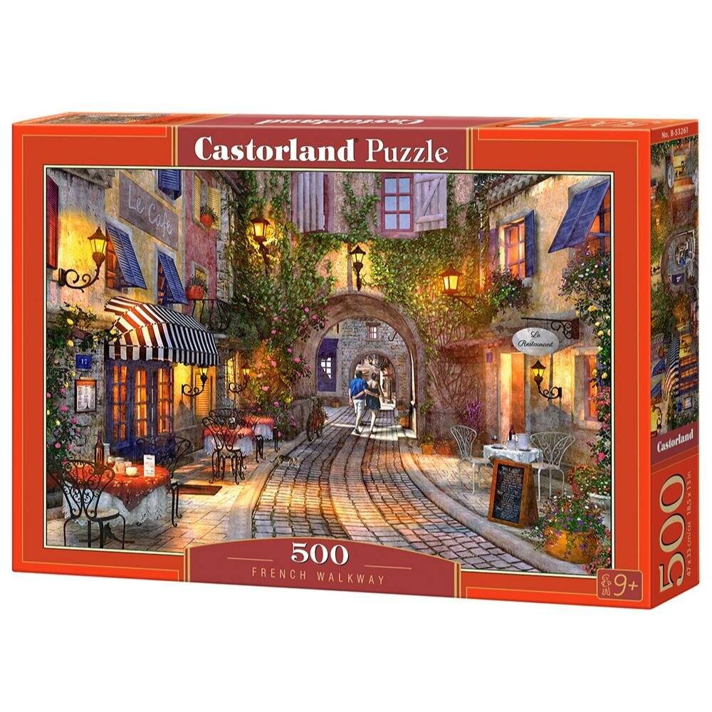 CASTORLAND Französische Gasse Puzzle 500 Teile