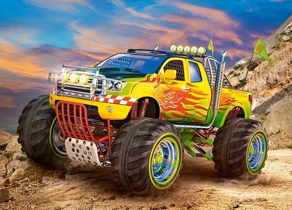 CASTORLAND Monster Truck Puzzle 260 Teile