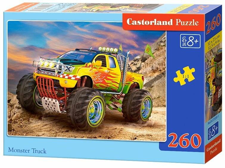CASTORLAND Monster Truck Puzzle 260 Teile