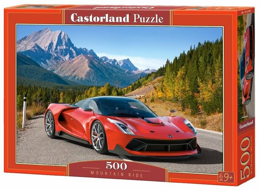 CASTORLAND Mountain Ride Puzzle 500 Teile