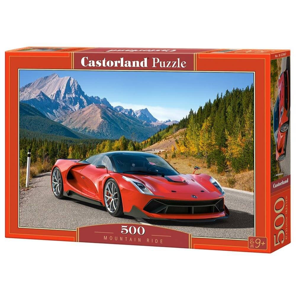 CASTORLAND Mountain Ride Puzzle 500 Teile