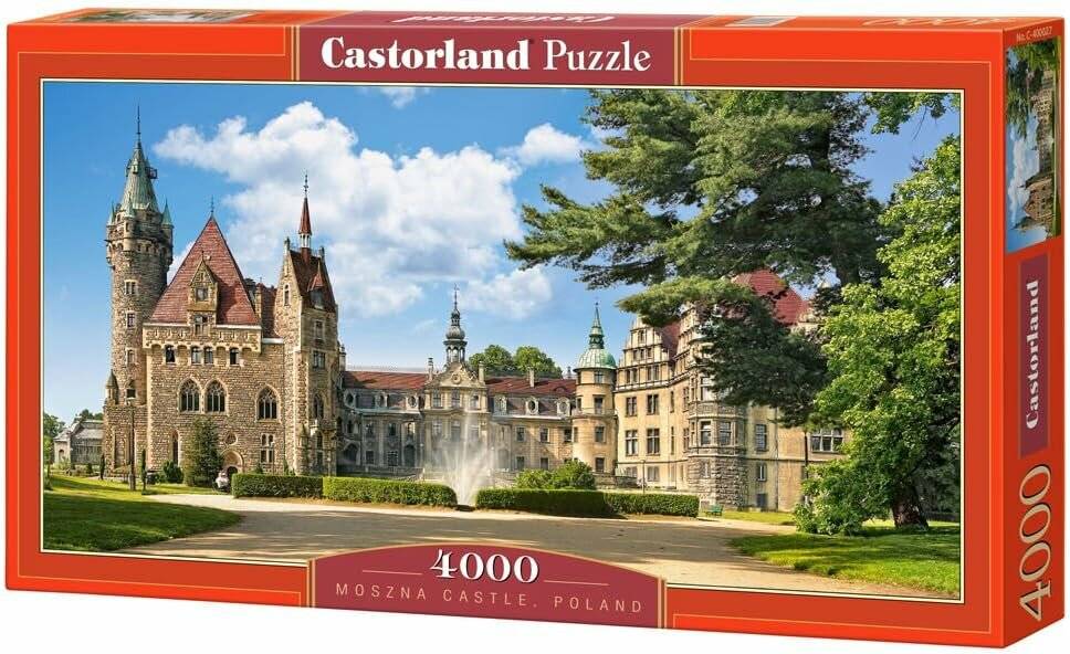 CASTORLAND Puzzle Schloss Moszna, Polen 4000 Teile