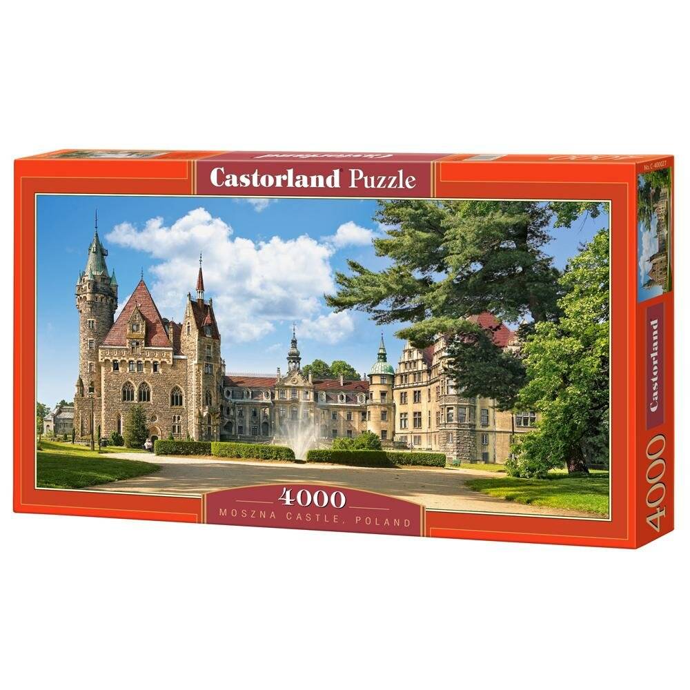 CASTORLAND Puzzle Schloss Moszna, Polen 4000 Teile