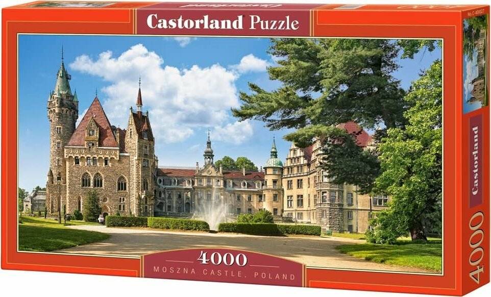 CASTORLAND Puzzle Schloss Moszna, Polen 4000 Teile