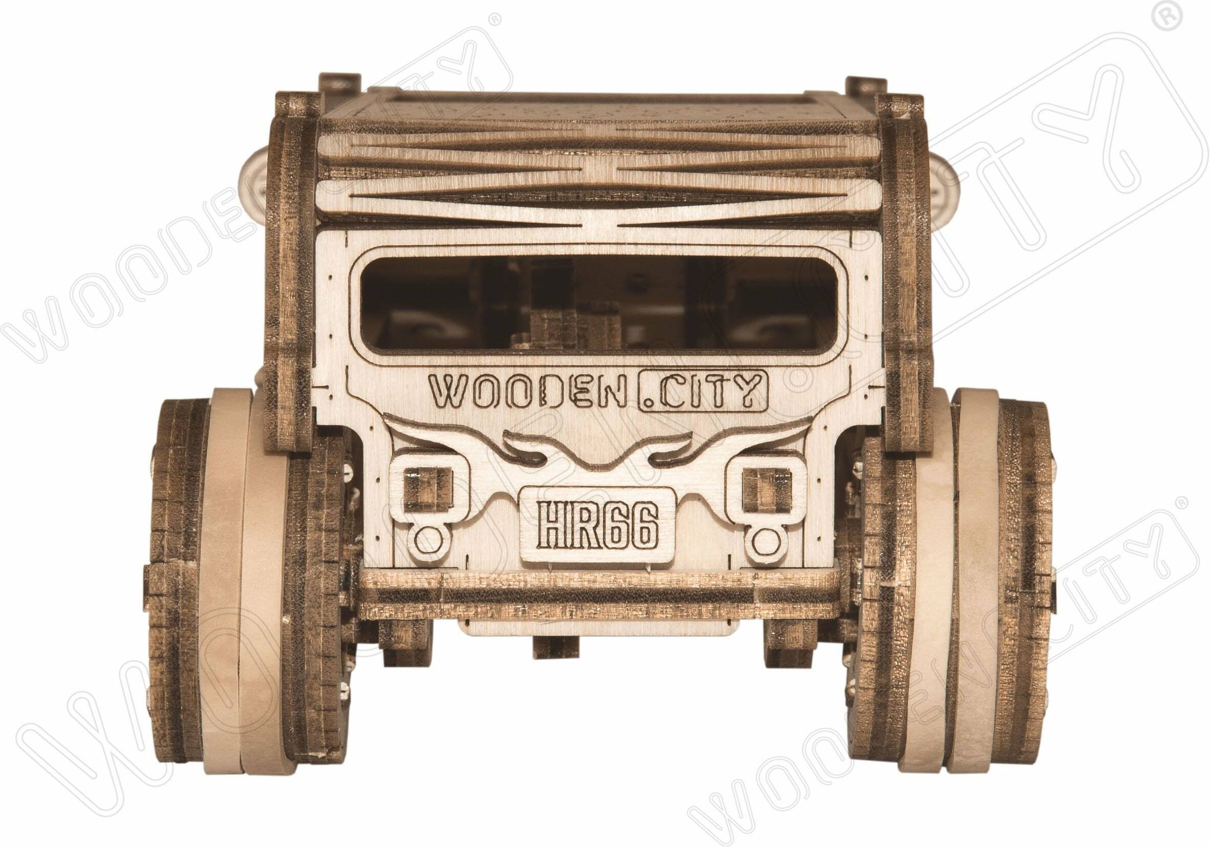 WOODEN CITY 3D-Puzzle Auto Hot Rod 141 Teile