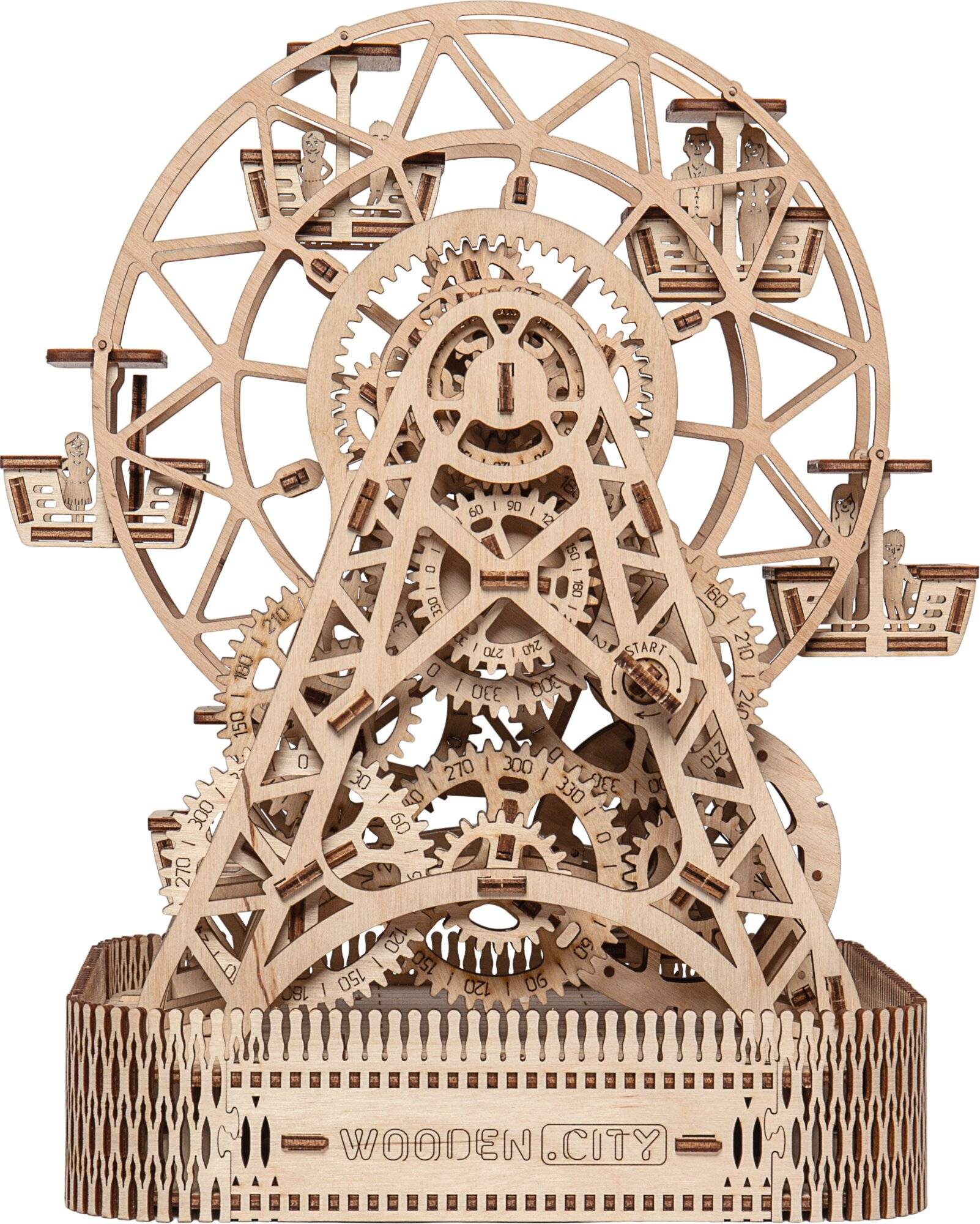 WOODEN CITY 3D-Puzzle Riesenrad 470 Teile