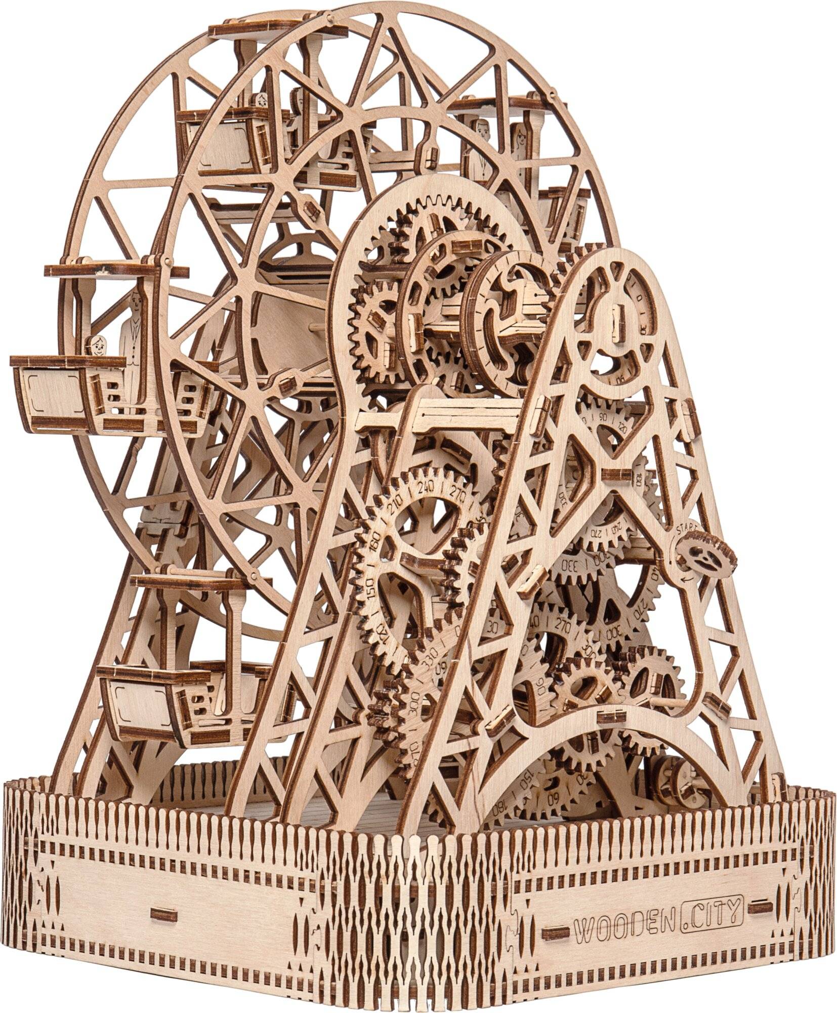 WOODEN CITY 3D-Puzzle Riesenrad 470 Teile