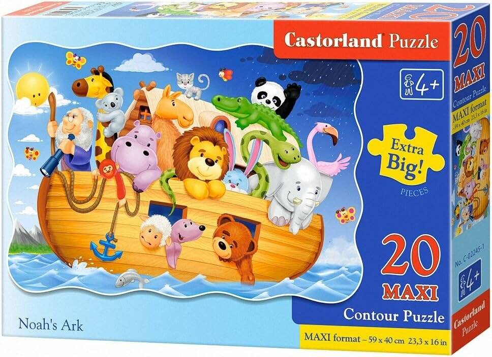 CASTORLAND Puzzle Arche Noah MAXI 20 Teile
