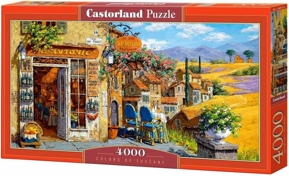 CASTORLAND Puzzle Colours of Tuscany 4000 Teile