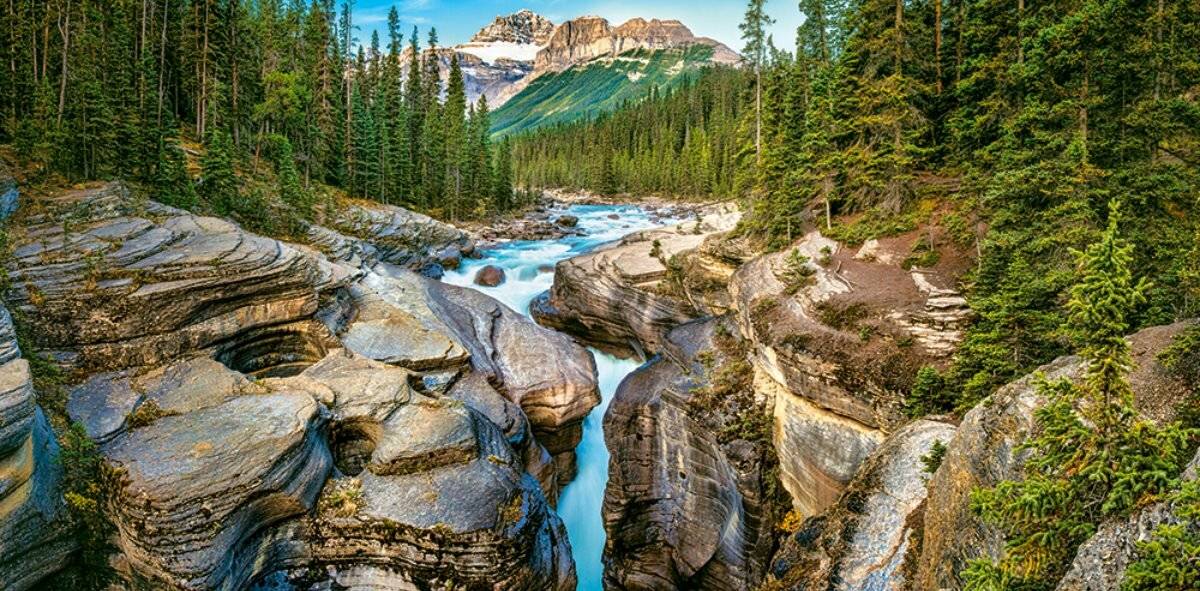 CASTORLAND Puzzle Mistaya Canyon, Banff National Park, Kanada 4000 Teile