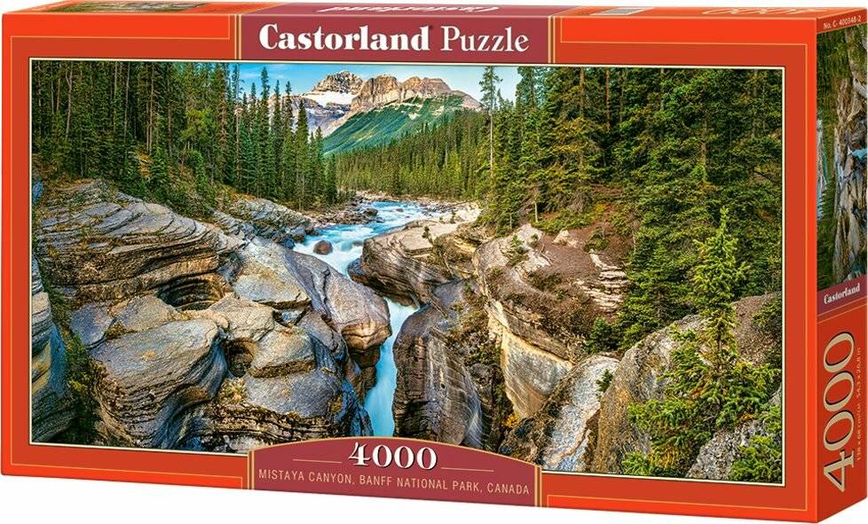 CASTORLAND Puzzle Mistaya Canyon, Banff National Park, Kanada 4000 Teile