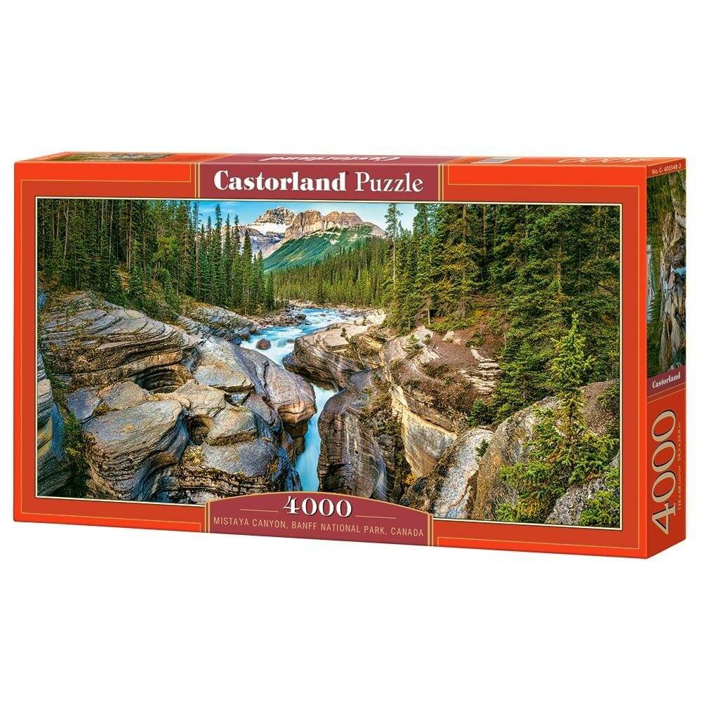 CASTORLAND Puzzle Mistaya Canyon, Banff National Park, Kanada 4000 Teile