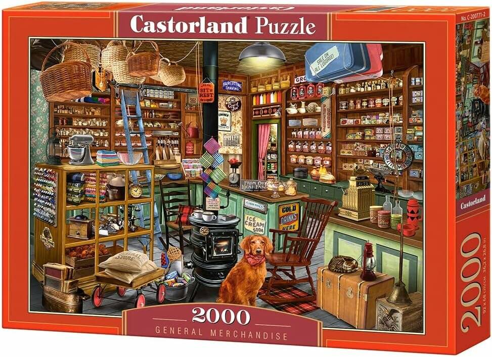 CASTORLAND Gemischtes Warenpuzzle 2000 Teile