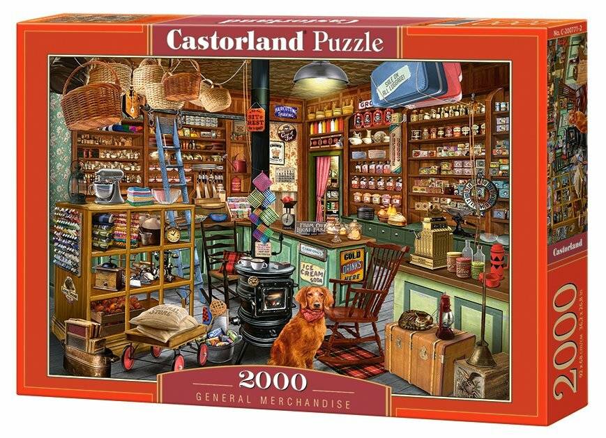 CASTORLAND Gemischtes Warenpuzzle 2000 Teile