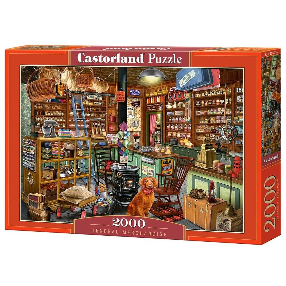 CASTORLAND Gemischtes Warenpuzzle 2000 Teile